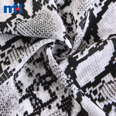 Printed 100% Polyester Chiffon Fabric