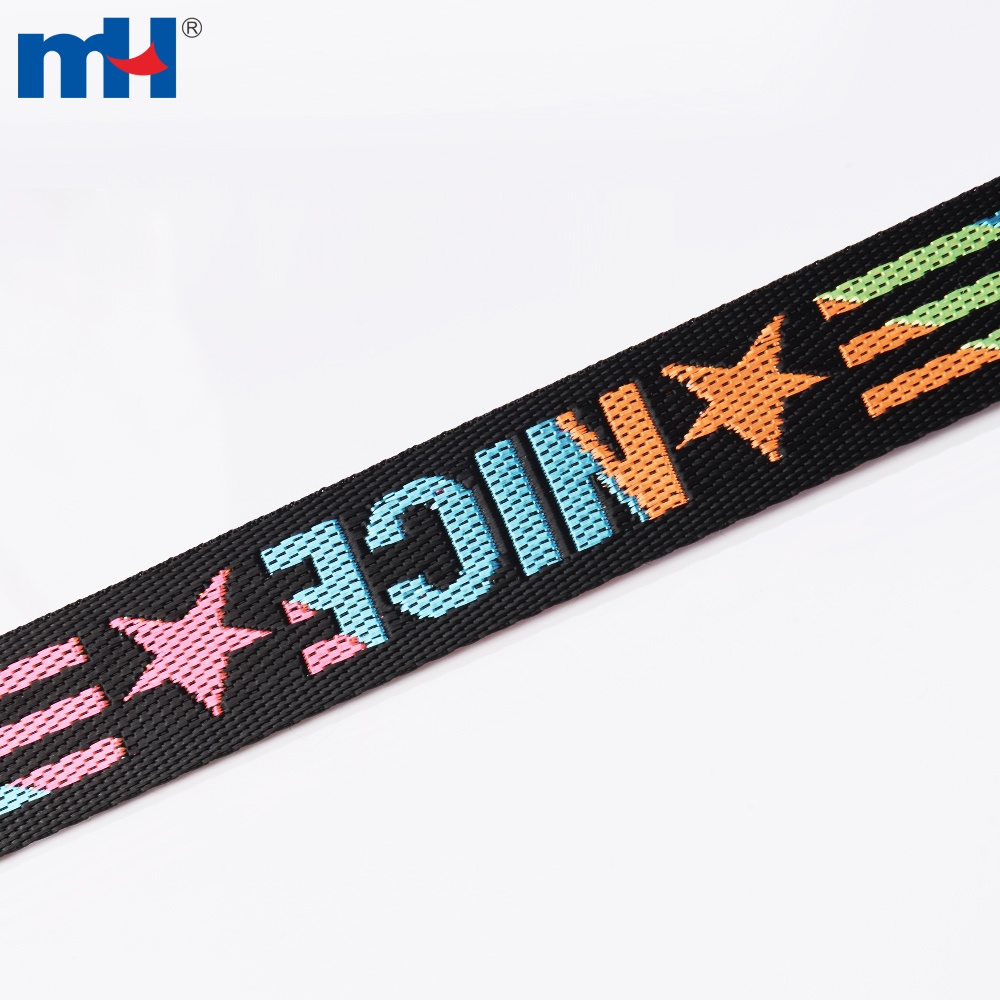 colorful polyester webbing bag strap