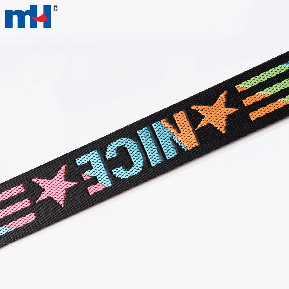 colorful polyester webbing bag strap