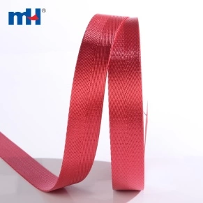Bande de sangle en polyester de couleur unie de 25 mm