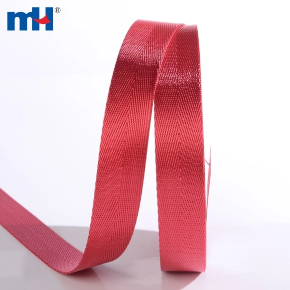 red color polyester webbing