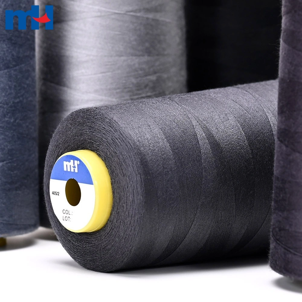 40/2 10000y Hilo De Coser 100% Polyester Sewing Thread - China Polyester  and Sewing Thread price