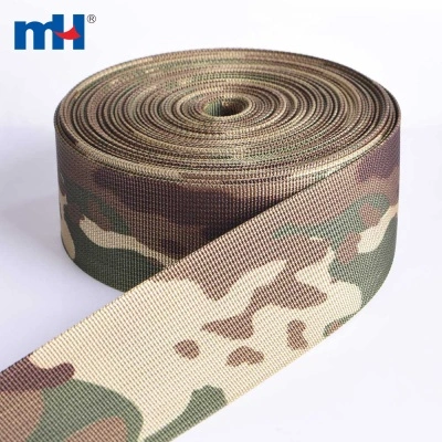 50mm Camouflage Print Webbing