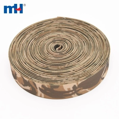 25mm Camouflage Polyester Webbing