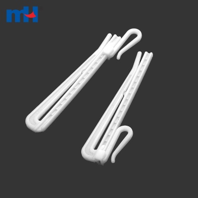 Plastic Adjustable Locking Curtain Hook