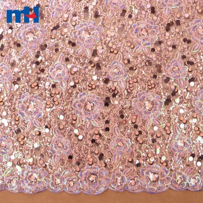 Tessuto a maglia di paillettes