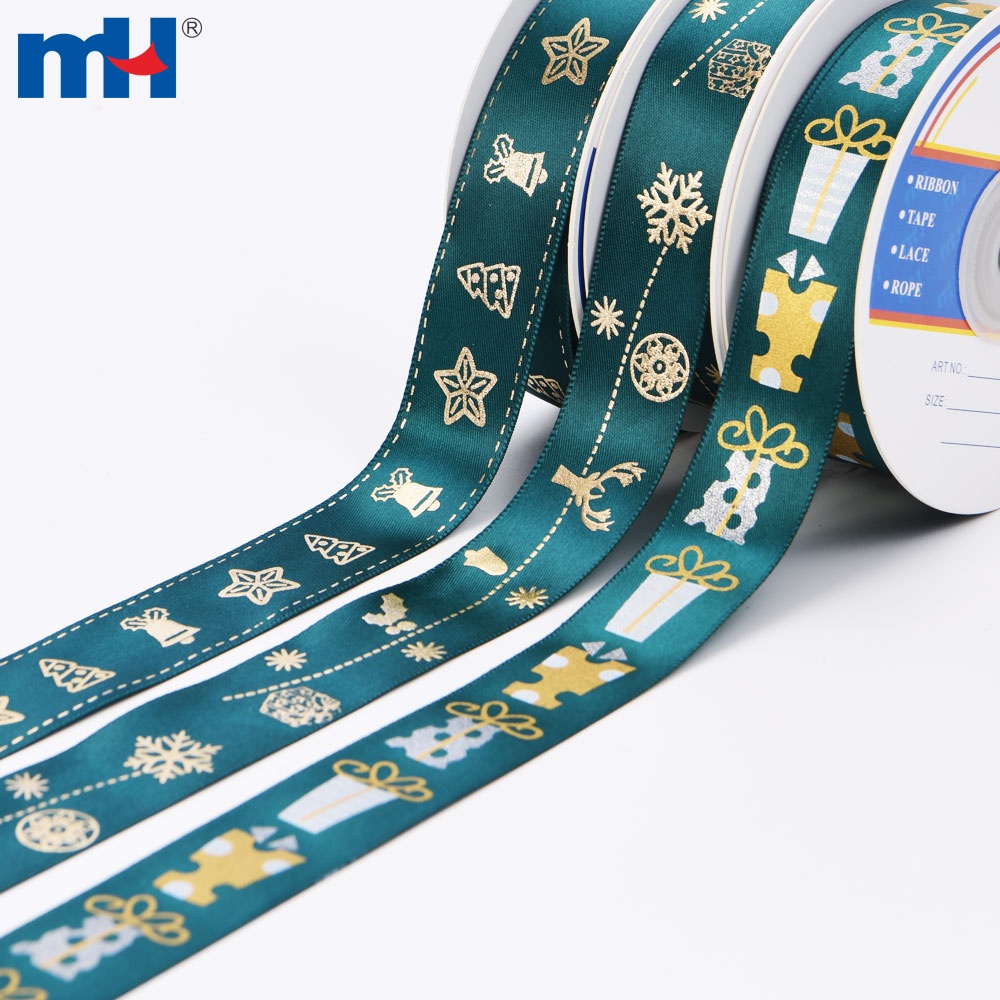 custom logo ribbon printing