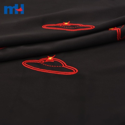 Embroidered Chiffon Fabric