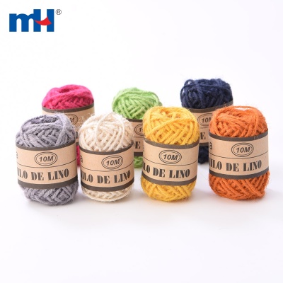 حبل القنب 2mm اللون
