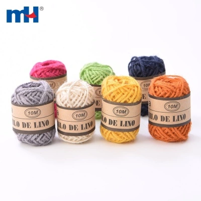 Cuerda de cáñamo de color 2mm
