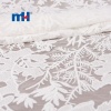 Leaves Embroidered Mesh Fabric