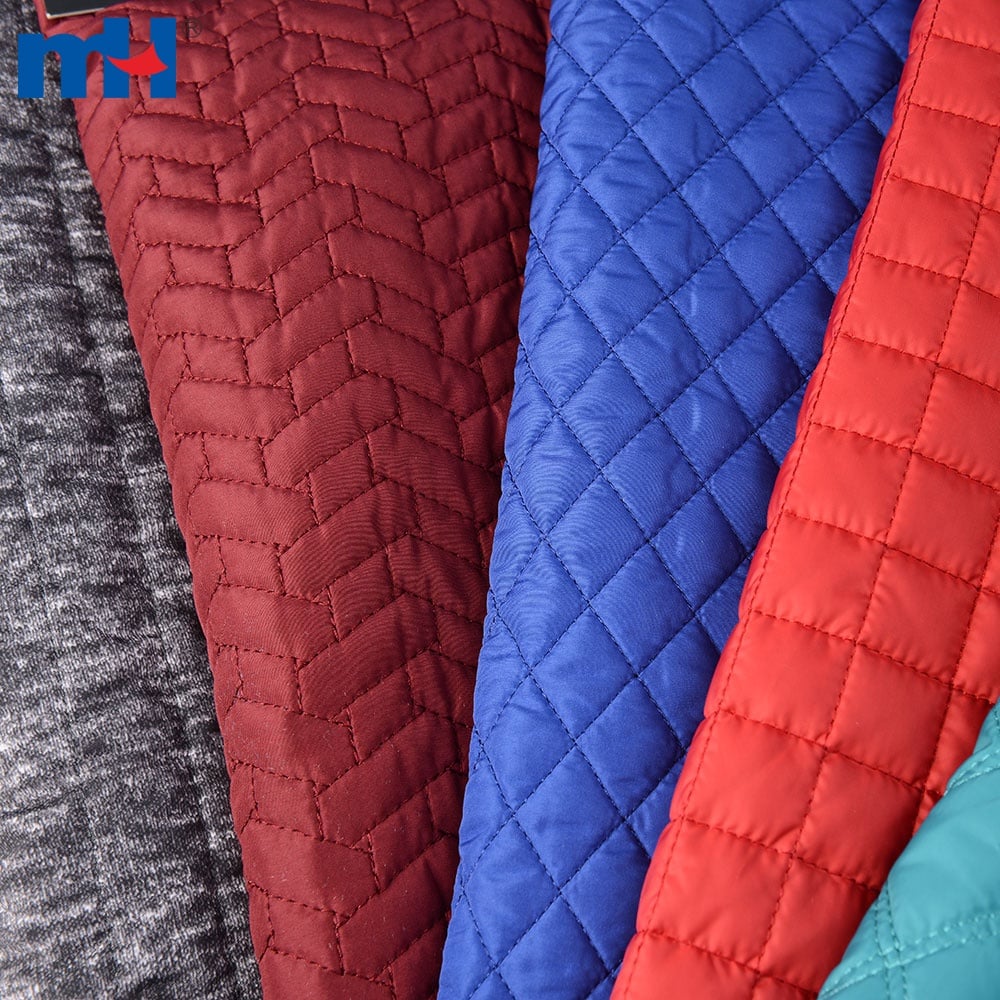 100% Polyester Quilted Fabric for Bedding, Jacket