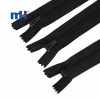 black nylon zipper
