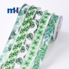 Leaf Printed Grosgrain Ribbon