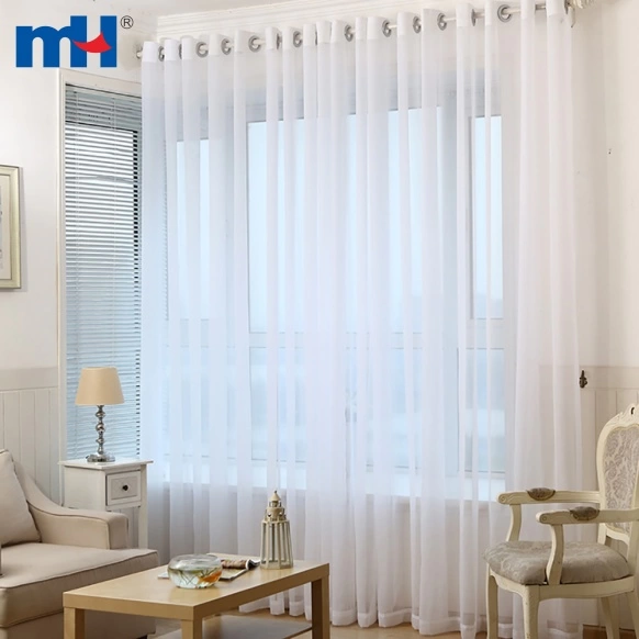 tela de cortina transparente