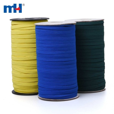 6121-0065-6mm colored flat elastic