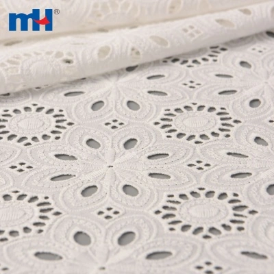 Eyelet Embroidered Fabric