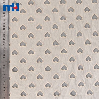 Laser Cut Embroidered Fabric