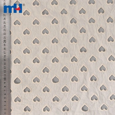 Laser Cut Embroidered Fabric