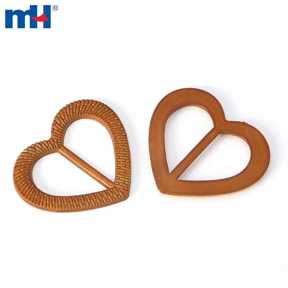 2 pink heart shaped scarf holders 44mm plastic slide buckles Amazon.com: 2 Heart Shape Pink Belt Buckles 2-1/2 main image 3