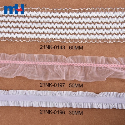 Ruffle Elastic for Underwear Strap