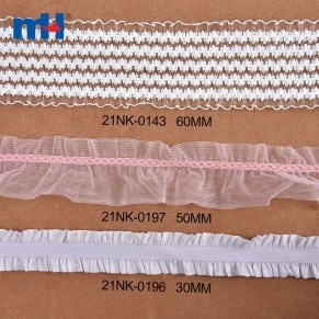 Ruffled Edge Lingerie Elastic