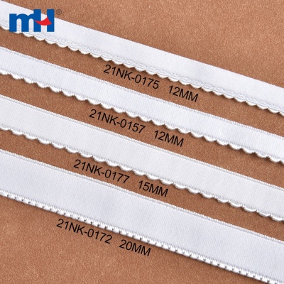 Scallop Edge Strap Elastic