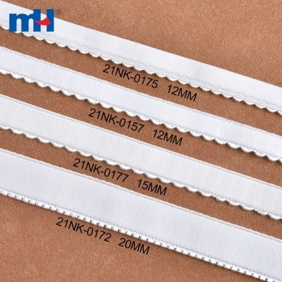 Scallop Edge Strap Elastic