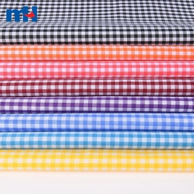 School Gingham Check Fabric