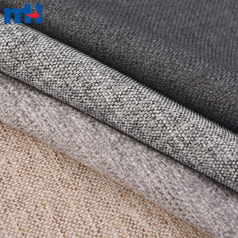 100 Polyester Imitation Linen Upholstery Drapery Sofa Fabric