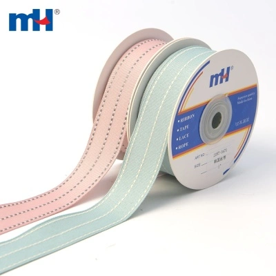 Stitched Grosgrain Ribbon