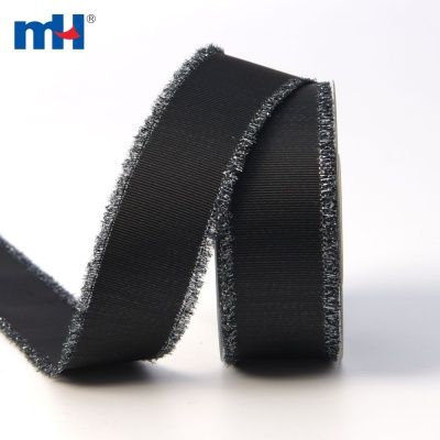 Frisette Edged Grosgrain Ribbon