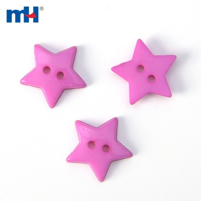 Star Sewing Button