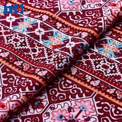 Printed Rayon Single Jersey Knitted Fabric