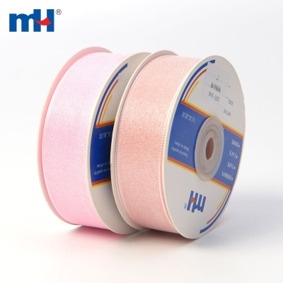 Wired Glitter Organza Ribbon