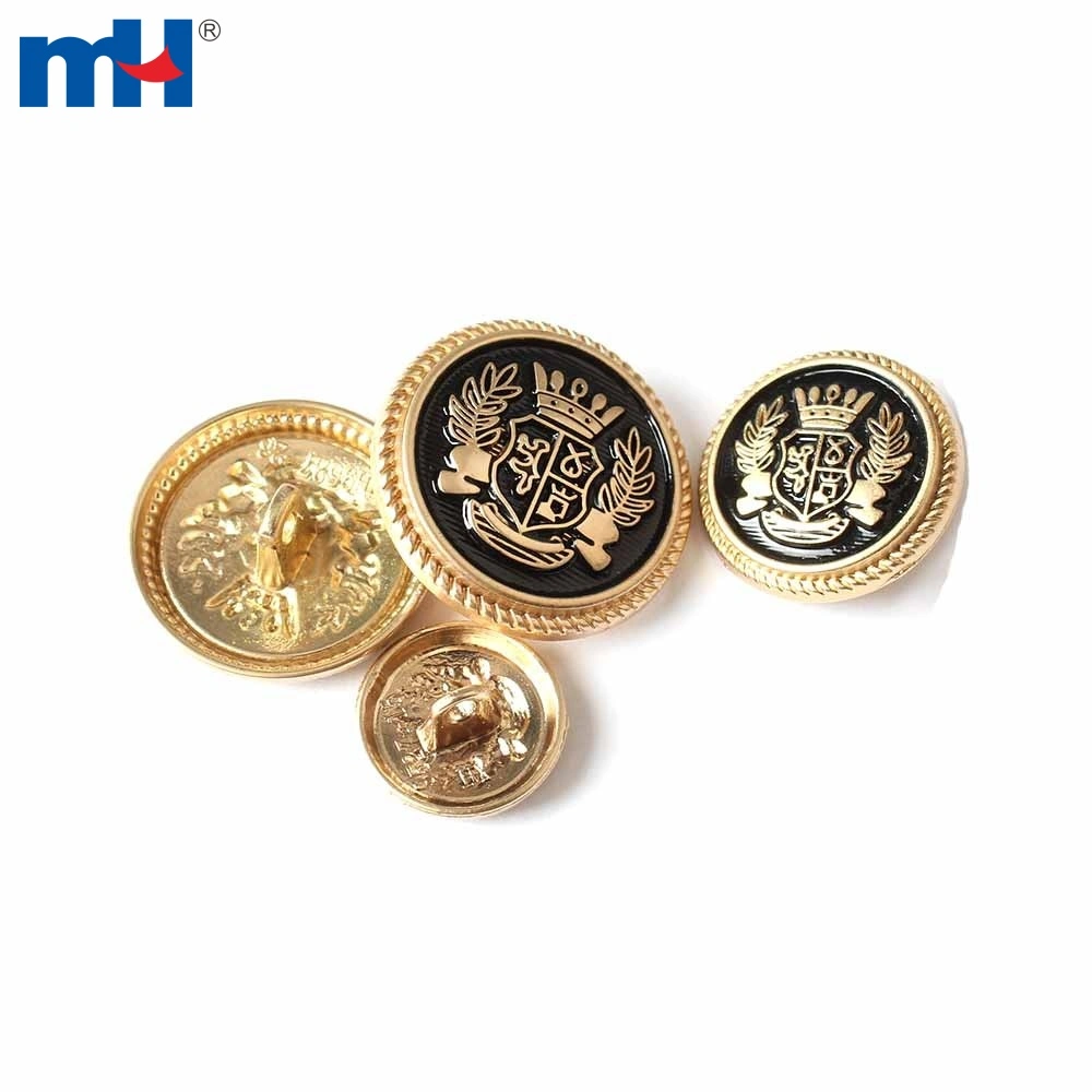 metal shank button