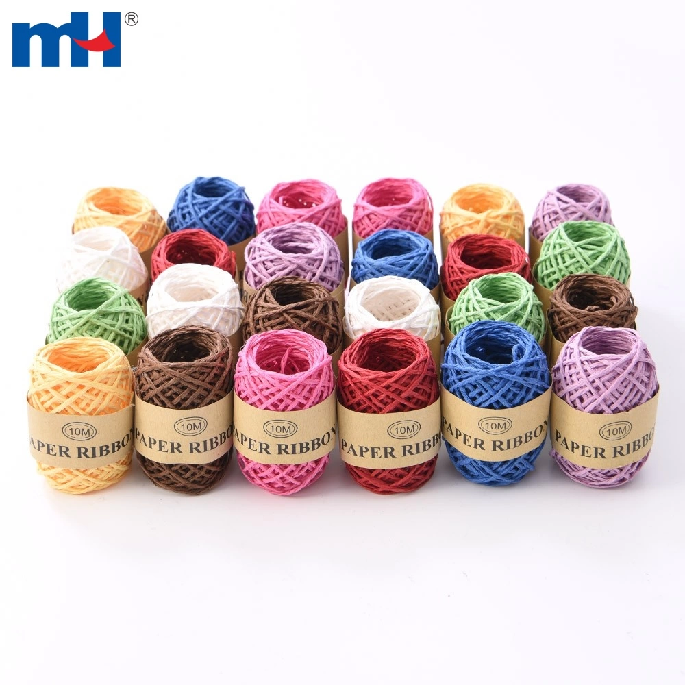Raffia Paper Craft Rope Packing Rope 16.4 Yards Handmade Twisted