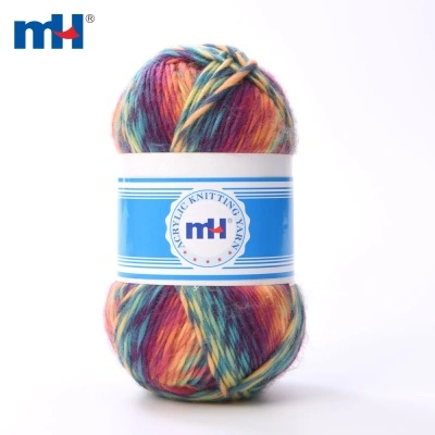 Variegated Iceland Wool Yarn