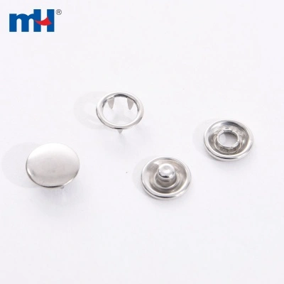 9.5mm Prong Capped Snap Fastener
