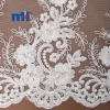 Corded Embroidered Tulle Lace