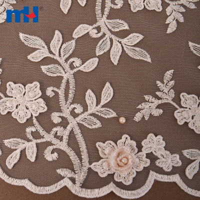 Beads Bridal Lace