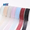 Metallic Stripe Organza Ribbon
