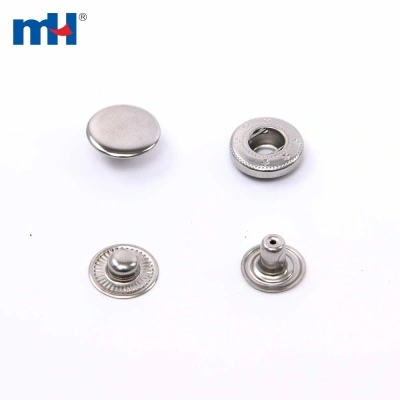 15mm Snap Press Stud Cap Button