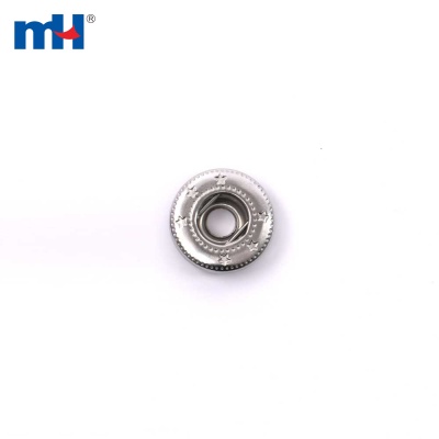 15mm Snap Press Stud Cap Button
