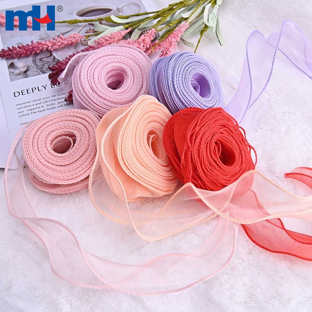 MH Wave Organza Ribbon | Durable, Sheer, Versatile