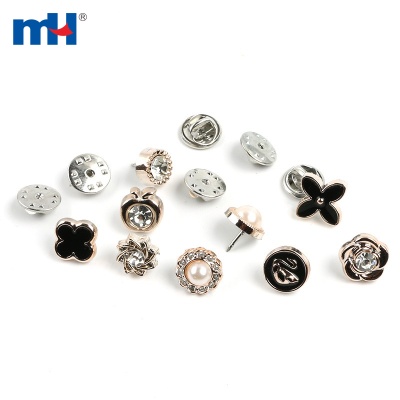 Shirt Brooch Button Pin
