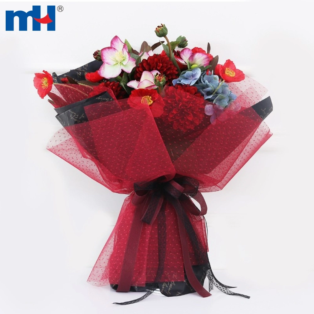 Korean Flower Wrapping Mesh Paper Valentine's Day Florist - Temu