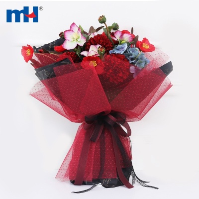 Korean Mesh Flower Wrapping Paper