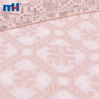 Geometric Embroidered Mesh
