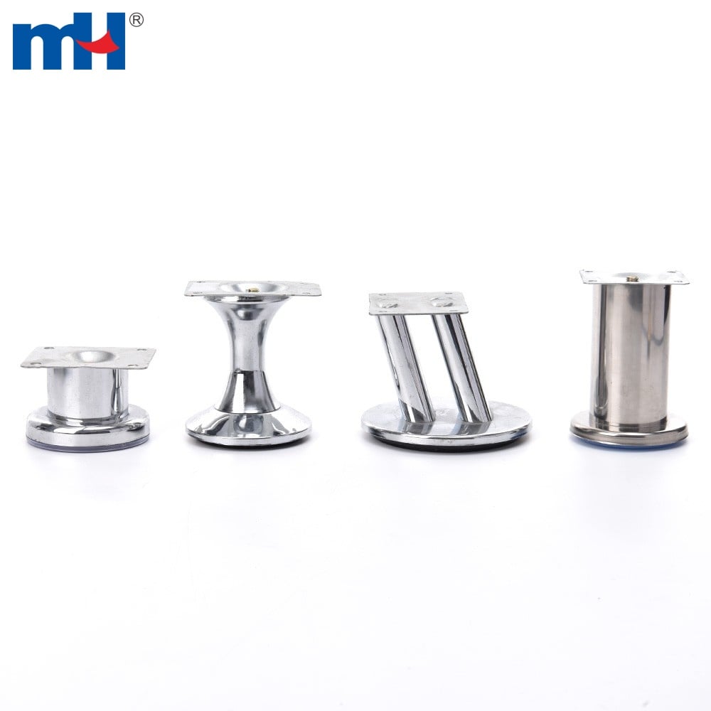 Φ105*H80mm Replacement Angled Metal Sofa Legs Slanted Contemporary